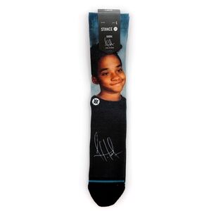 Stance Atiba School Photo Crew Socks Mens Size Large Skateboarding Punks Poets